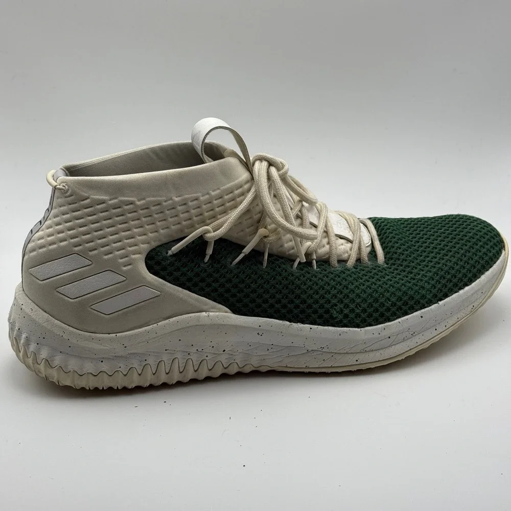 Adidas Dame 4 Bulls Mens Basketball Shoes Green Cream Size 16